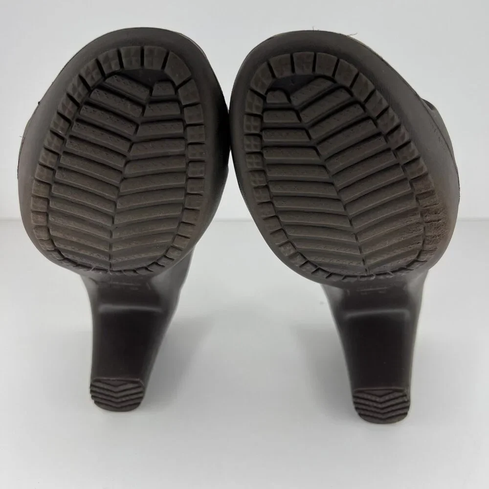 Crocs Cyprus IV Slip-On Sandal Heels Womens Size 9 Strappy Open-Toe Shoes - Picture 8 of 9